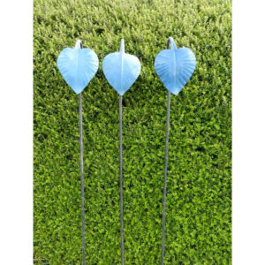 Catalpa Leaf Stake – Set of 3