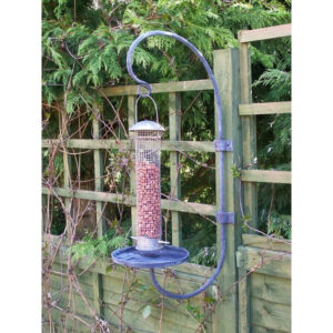 Single Bird Feeder Bracket with Tray